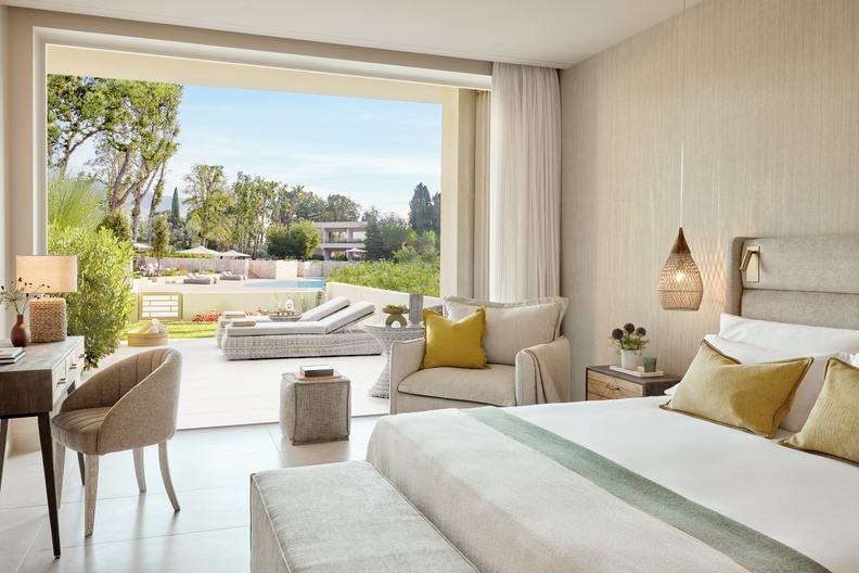 Tiara Holidays - Ikos Odisia - superior double room private garden pool view